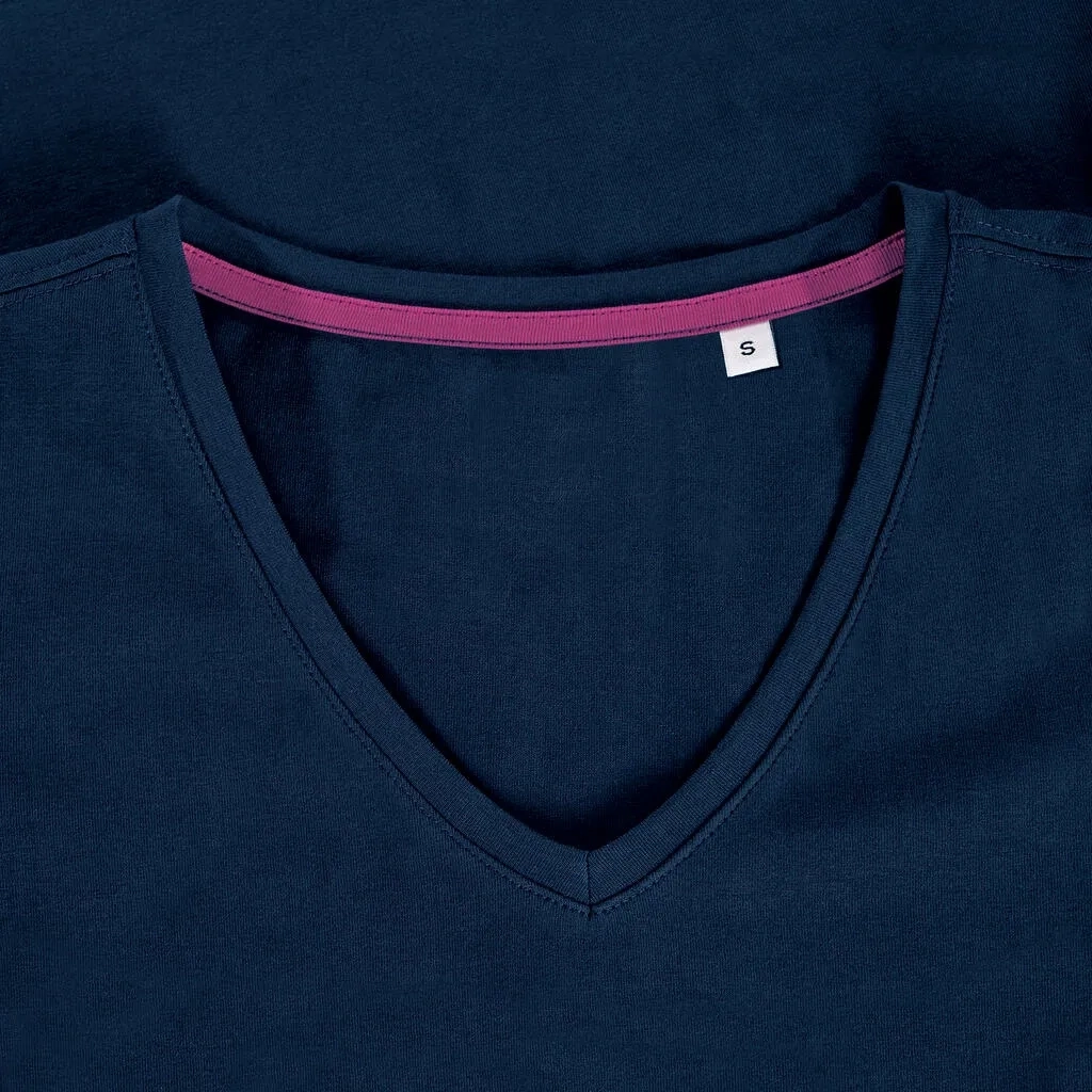Stretch-T V-neck for men
