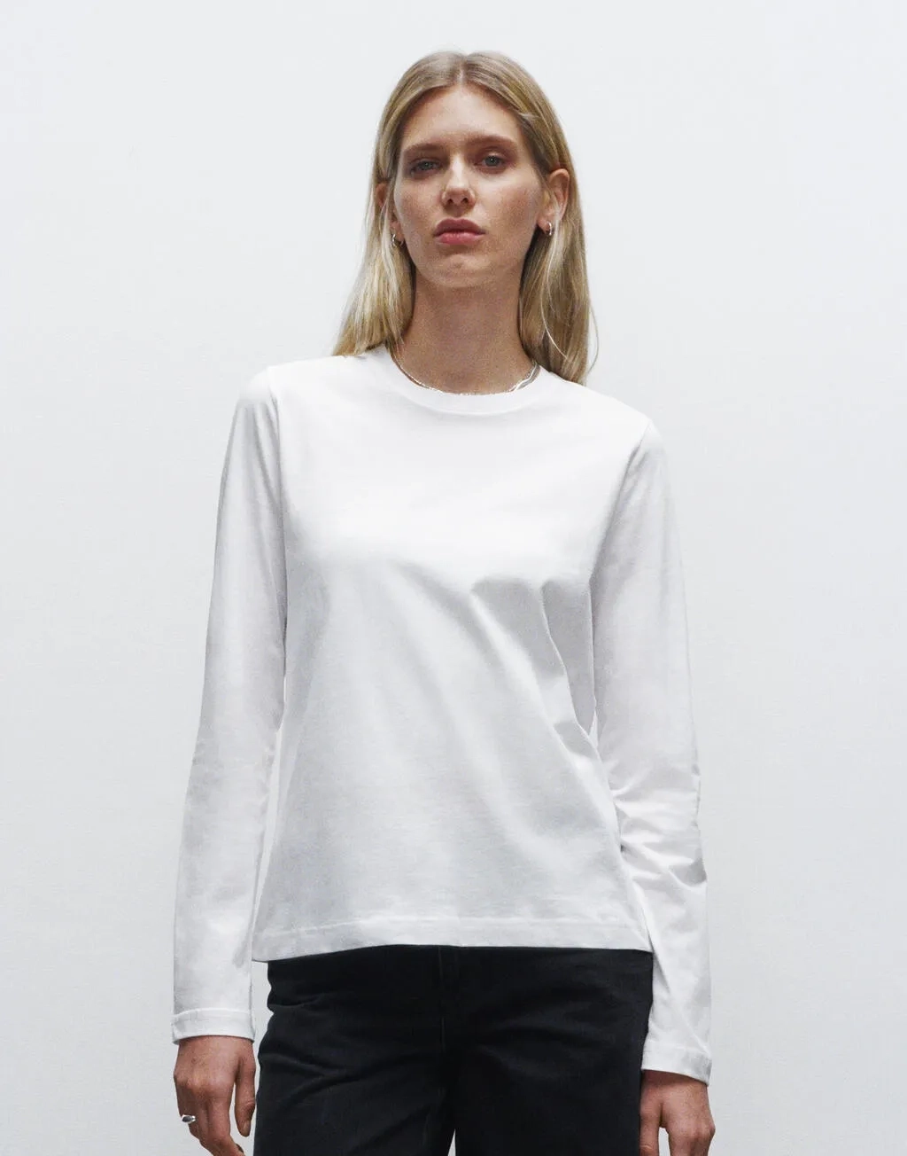 Womens Regular Long Sleeve Tee