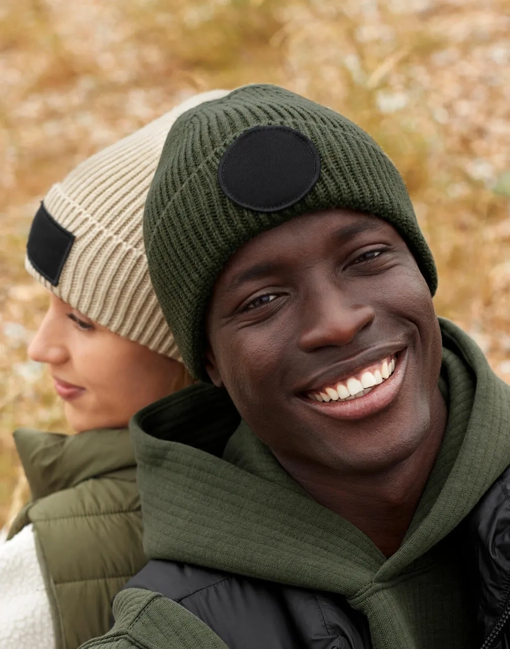 Circular Fashion Patch Beanie