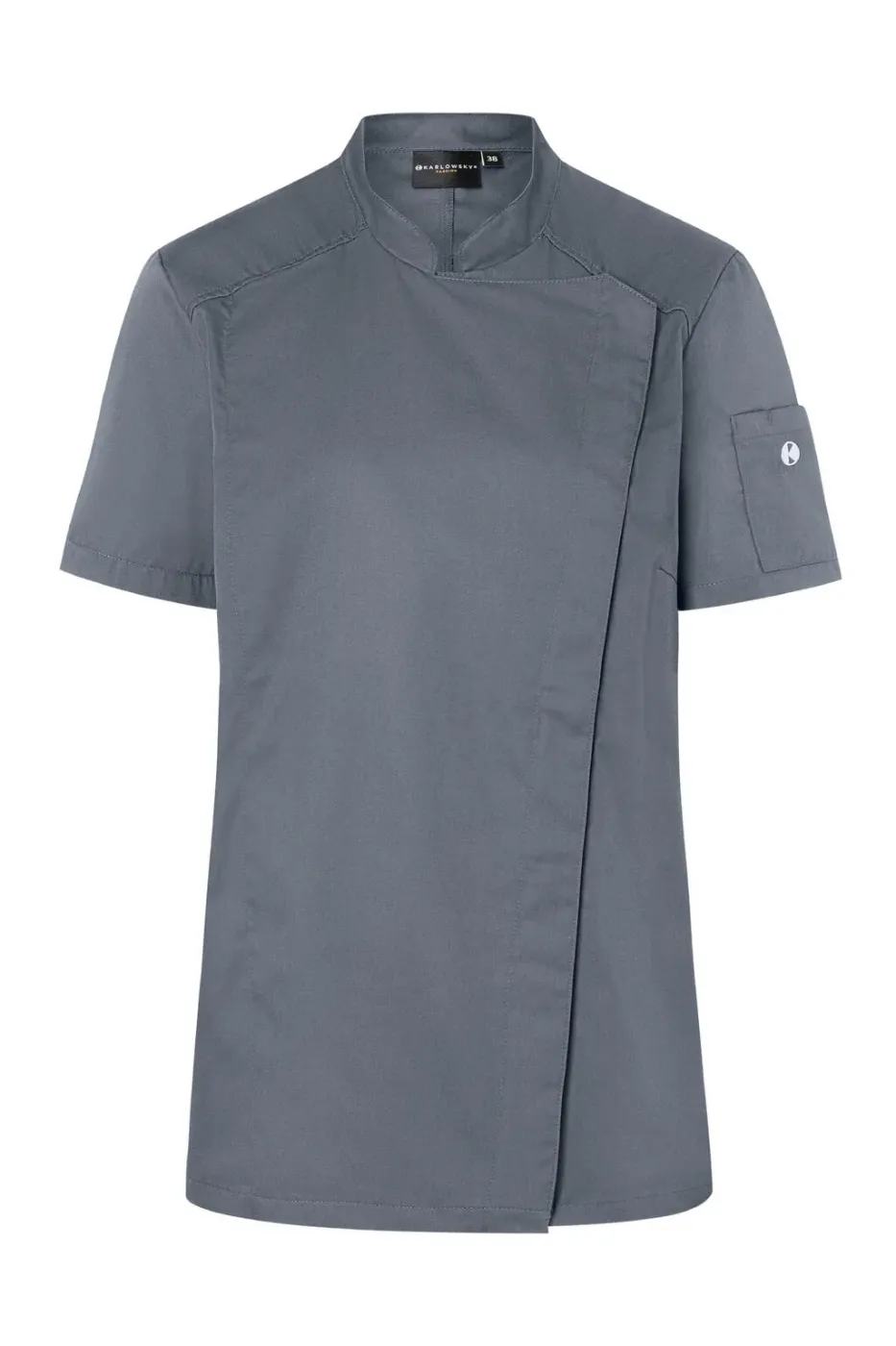 Short-Sleeve Ladies' Chef Jacket Modern-Look