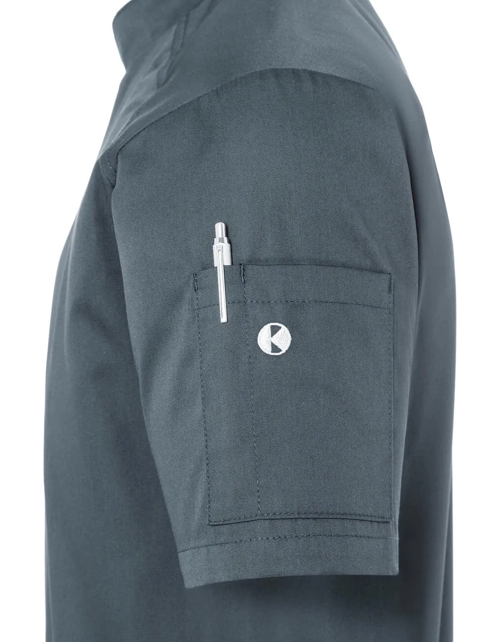 Short-Sleeve Chef Jacket Modern-Look