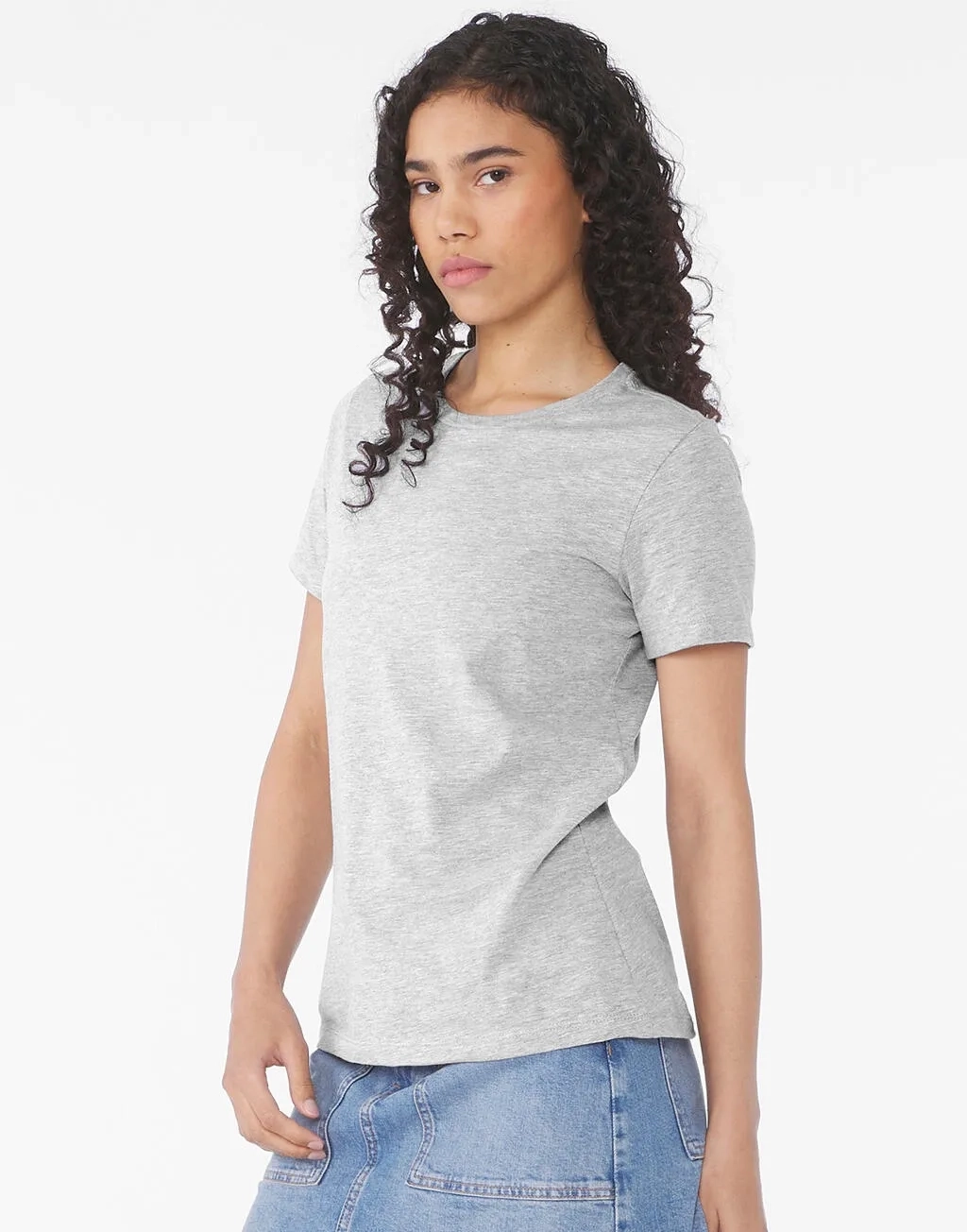 Women's Relaxed CVC Jersey Short Sleeve Tee