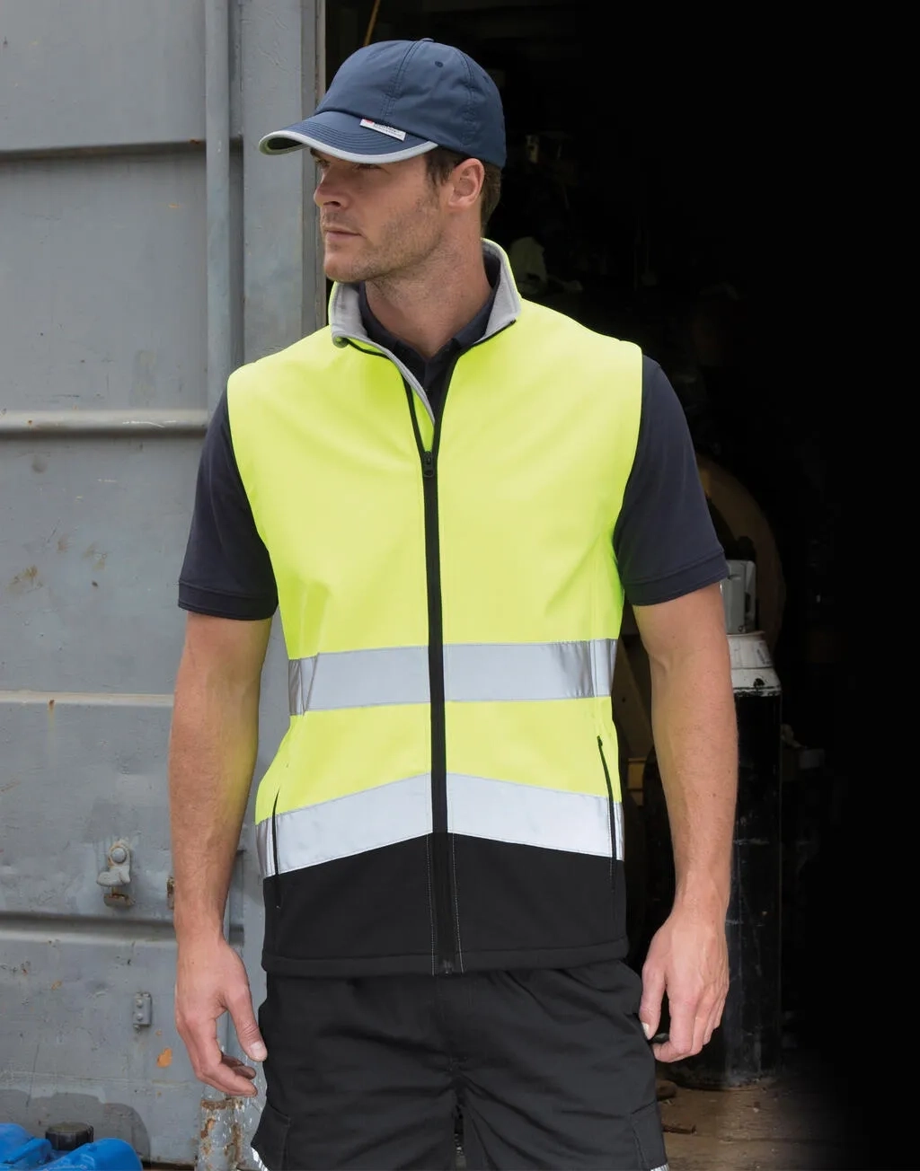 Printable Safety Softshell Gilet