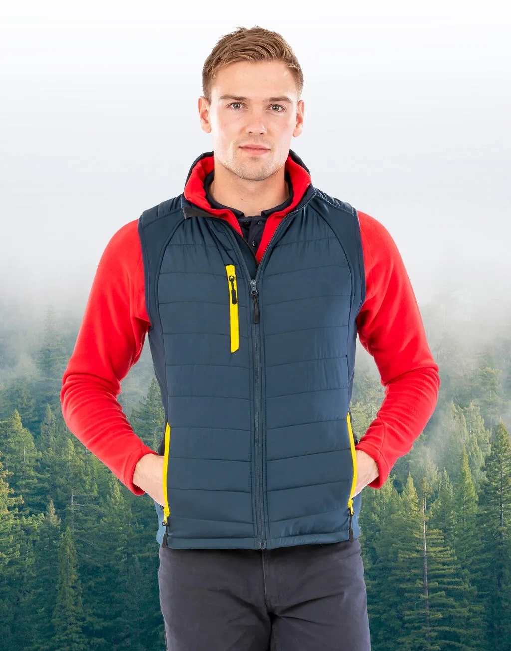 Compass Padded Softshell Gilet