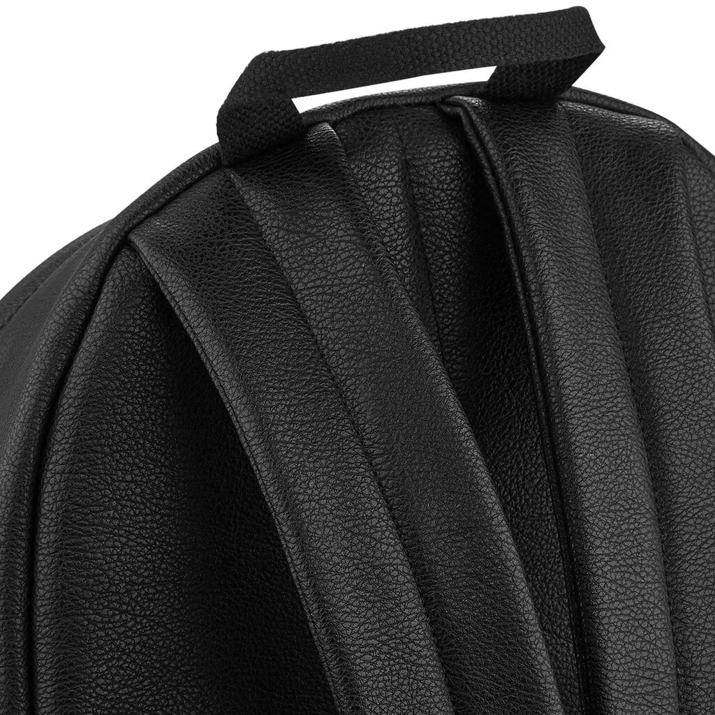 Faux Leather Fashion Backpack