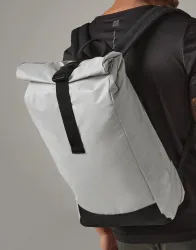 Reflective Roll-Top Backpack