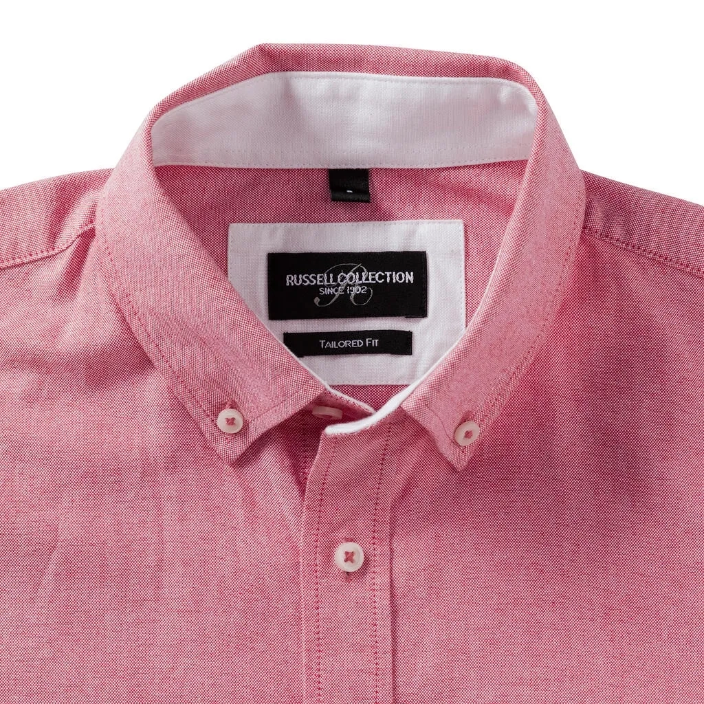 Men's LS Tailored Washed Oxford Shirt
