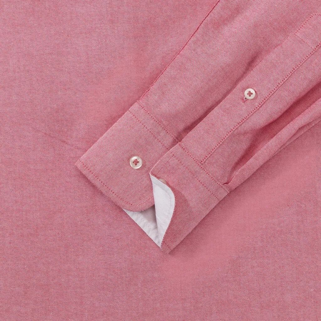 Men's LS Tailored Washed Oxford Shirt