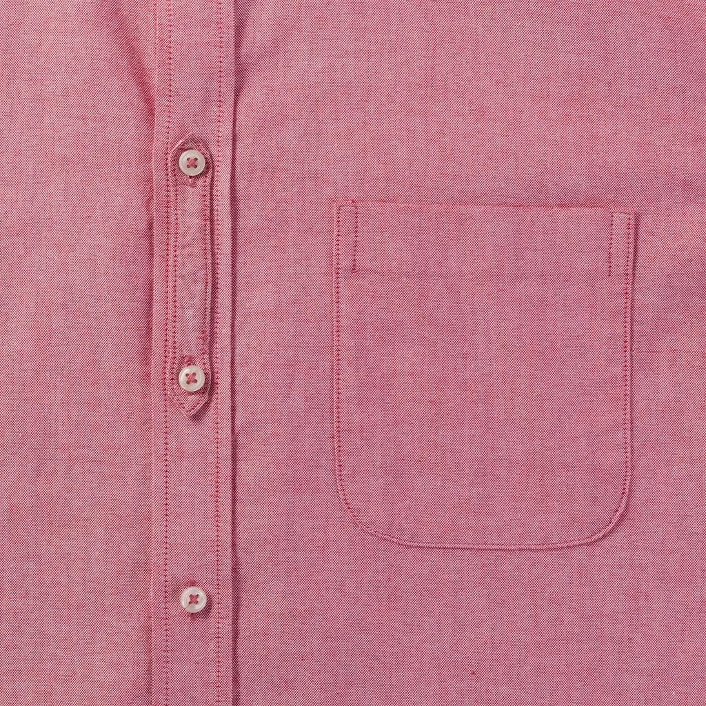 Men's LS Tailored Washed Oxford Shirt