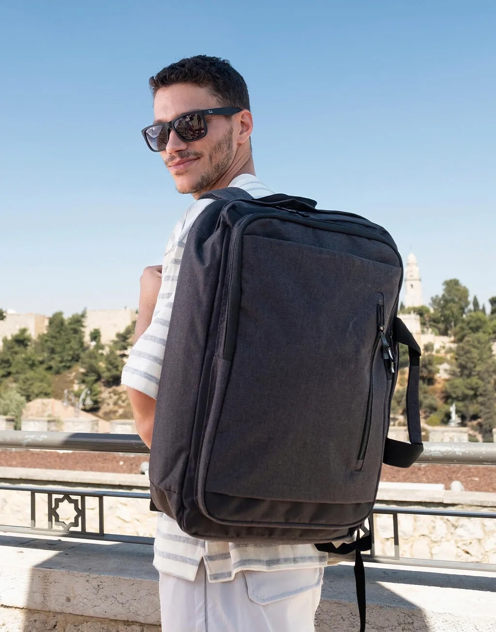 Bordeaux Hybrid Laptop Briefcase