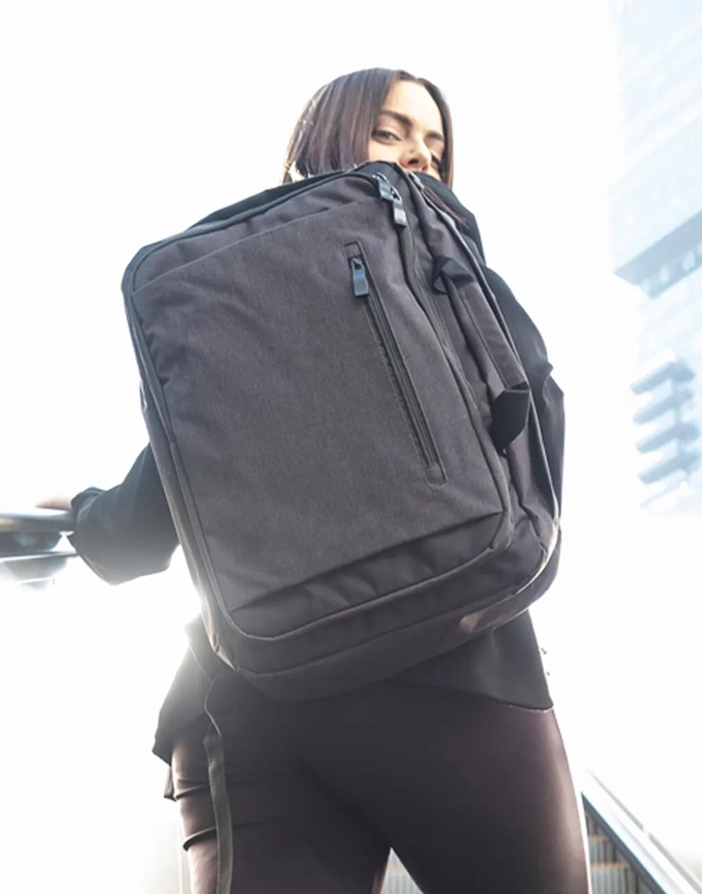 Bordeaux Hybrid Laptop Briefcase