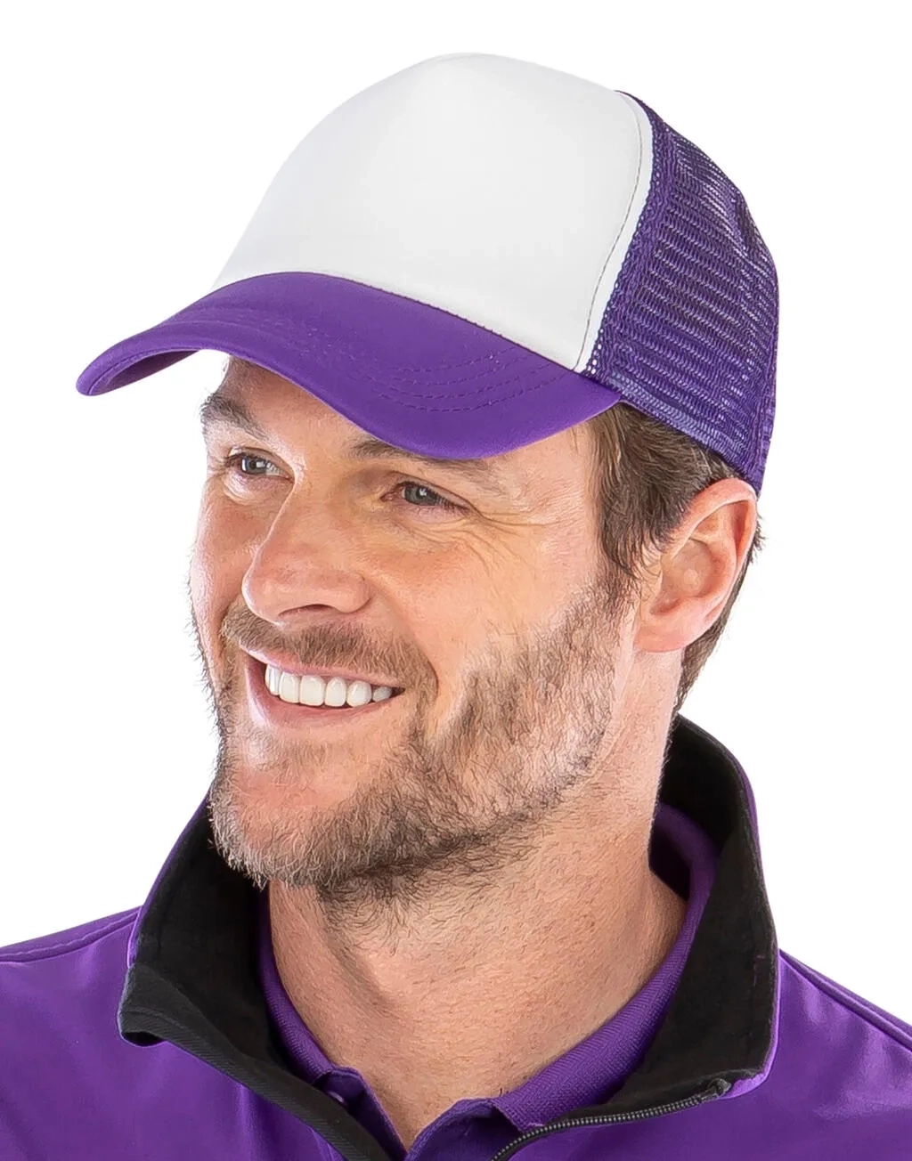 Detroit ½ Mesh Truckers Cap