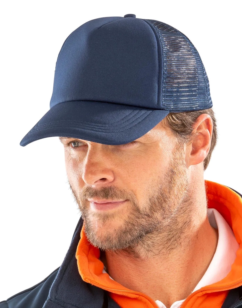 Detroit ½ Mesh Truckers Cap