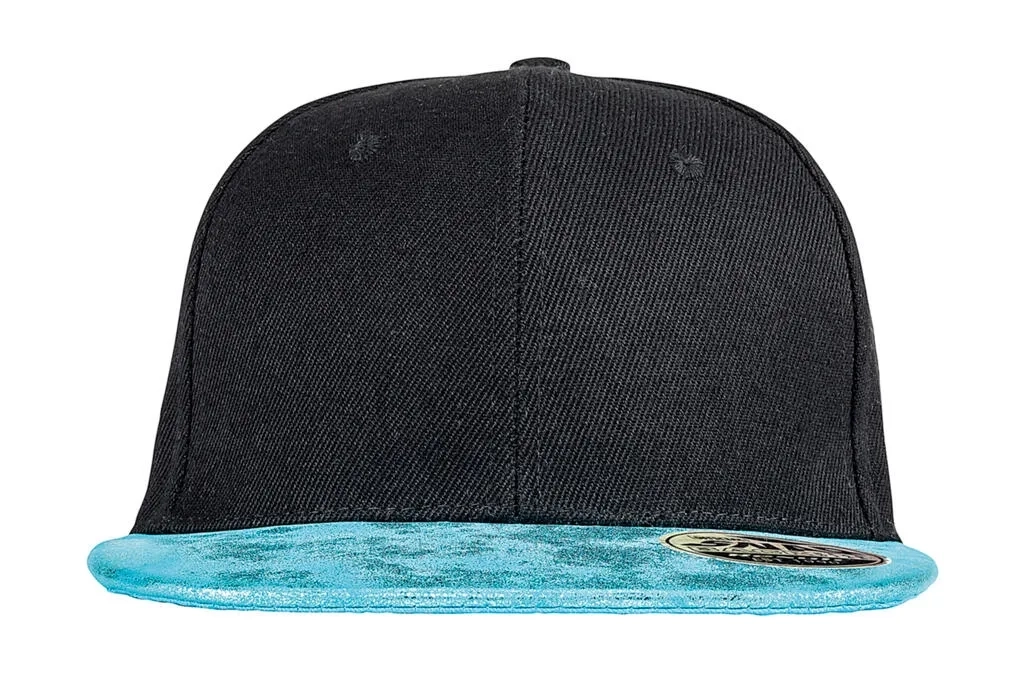 Bronx Glitter Flat Peak Snapback Cap