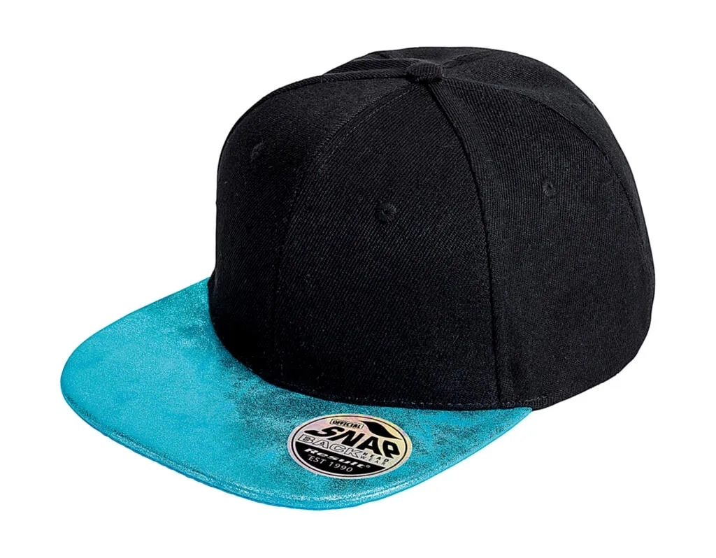 Bronx Glitter Flat Peak Snapback Cap