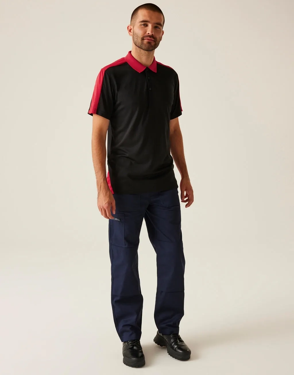 Contrast Coolweave Polo