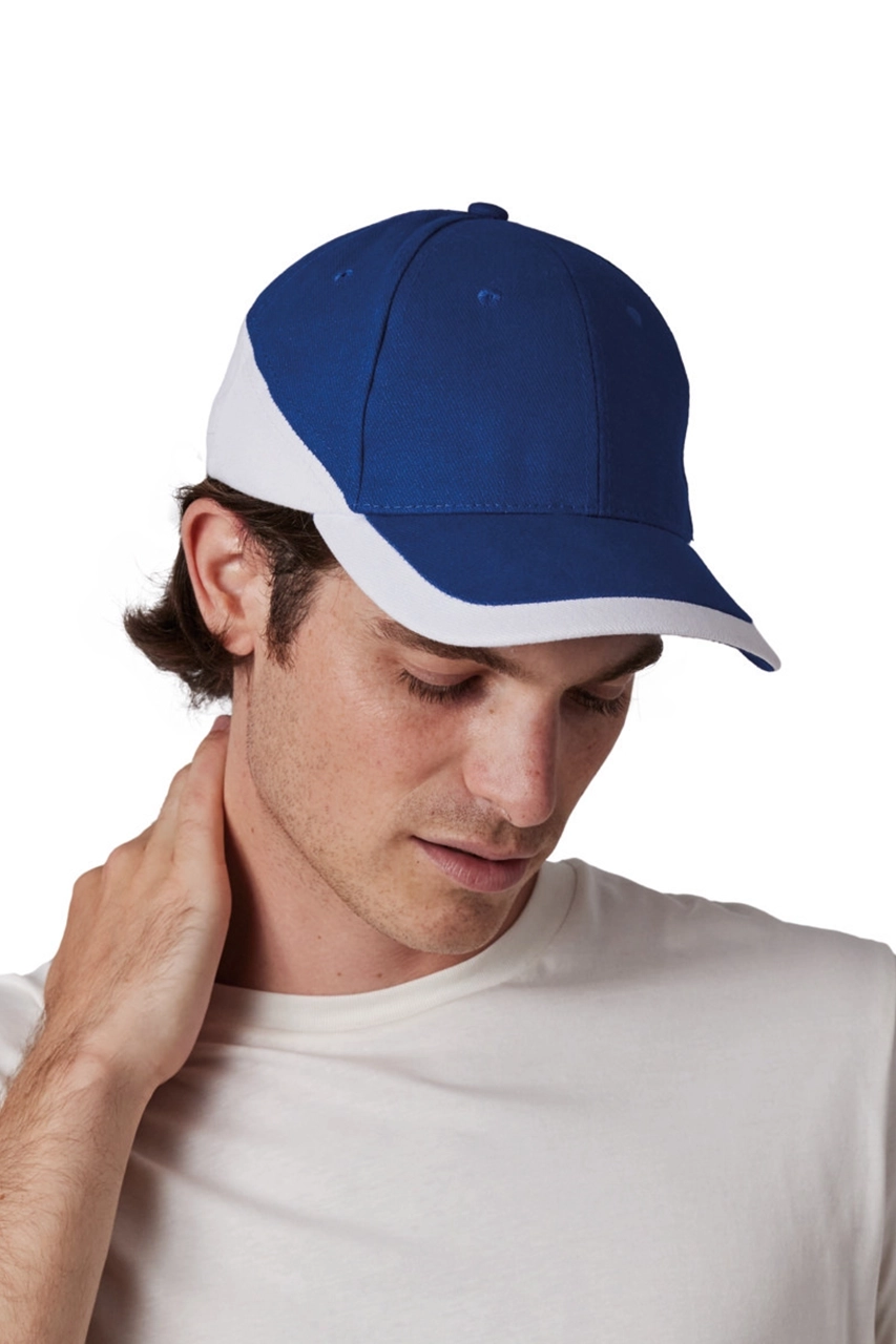RACING - KÉT SZÍNŰ 6 PANELES SAPKA