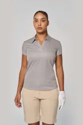 LADIES' SHORT-SLEEVED POLO SHIRT