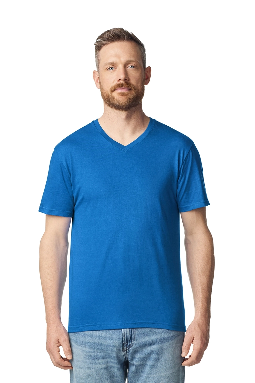 SOFTSTYLE™ FELNŐTT V-NYAKÚ PÓLÓ