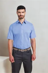 MEN'S SHORT SLEEVE POPLIN SHIRT