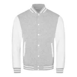 Heather Grey/White