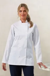 WOMEN'S LONG SLEEVE CHEF'S JACKET
