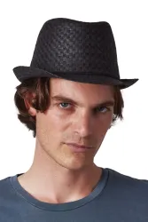 RETRO PANAMA STÍLUSÚ SZALMAKALAP