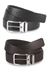 KLASSZIKUS TELJES ÉRTÉKŰ BŐRBŐL KÉSZÜLT ÖV - 30 MM SZÉLES