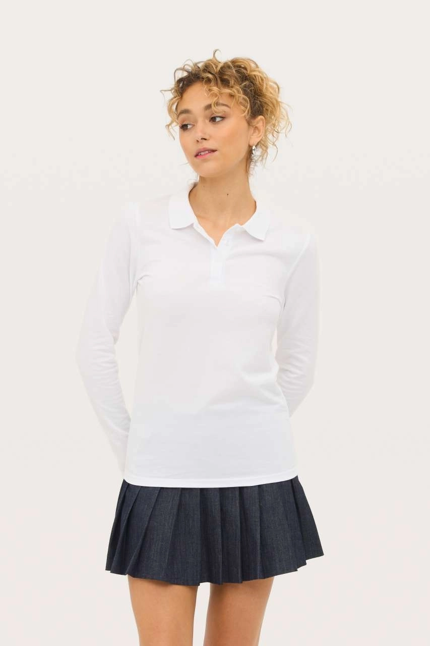SOL'S PERFECT LSL WOMEN - LONG-SLEEVE PIQUÉ POLO SHIRT