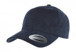 Brushed Cotton Twill Mid Profile Navy, One Size