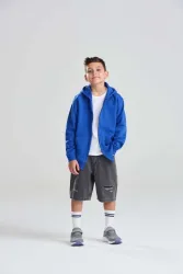 GYERMEK CIPZÁRAS KAPUCNIS PULÓVER