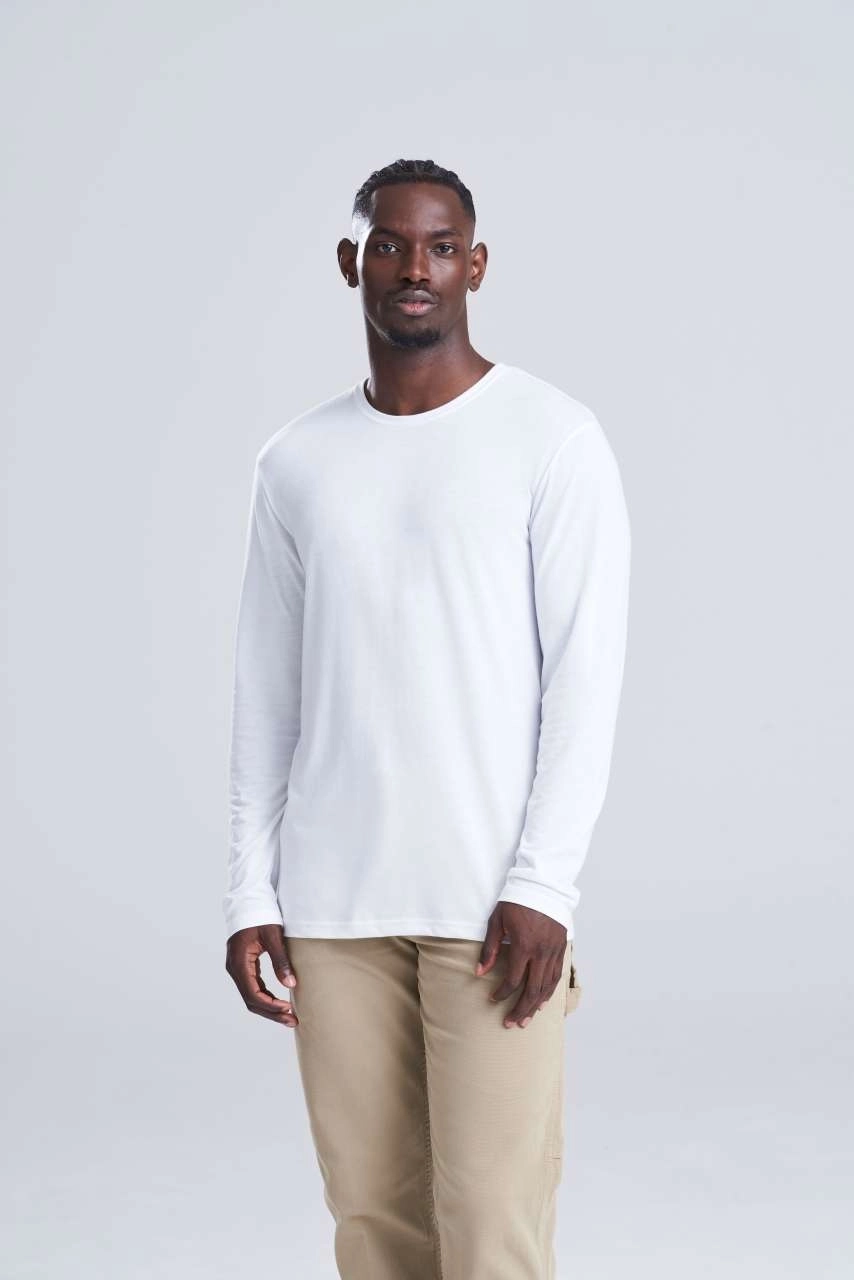 HOSSZÚ UJJÚ TRI-BLEND PÓLÓ