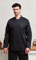 CHEF'S LONG SLEEVE COOLCHECKER® JACKET WITH MESH BACK PANEL