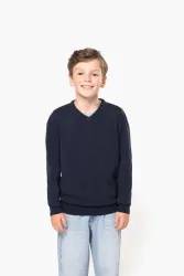 GYERMEK V-NYAKÚ PULÓVER