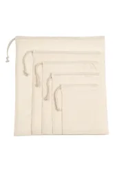 ORGANIKUS PAMUT CSÚSZÓZSINÓROS ZACSKÓ