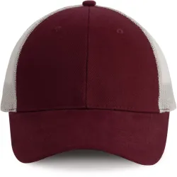 Burgundy/Light Grey