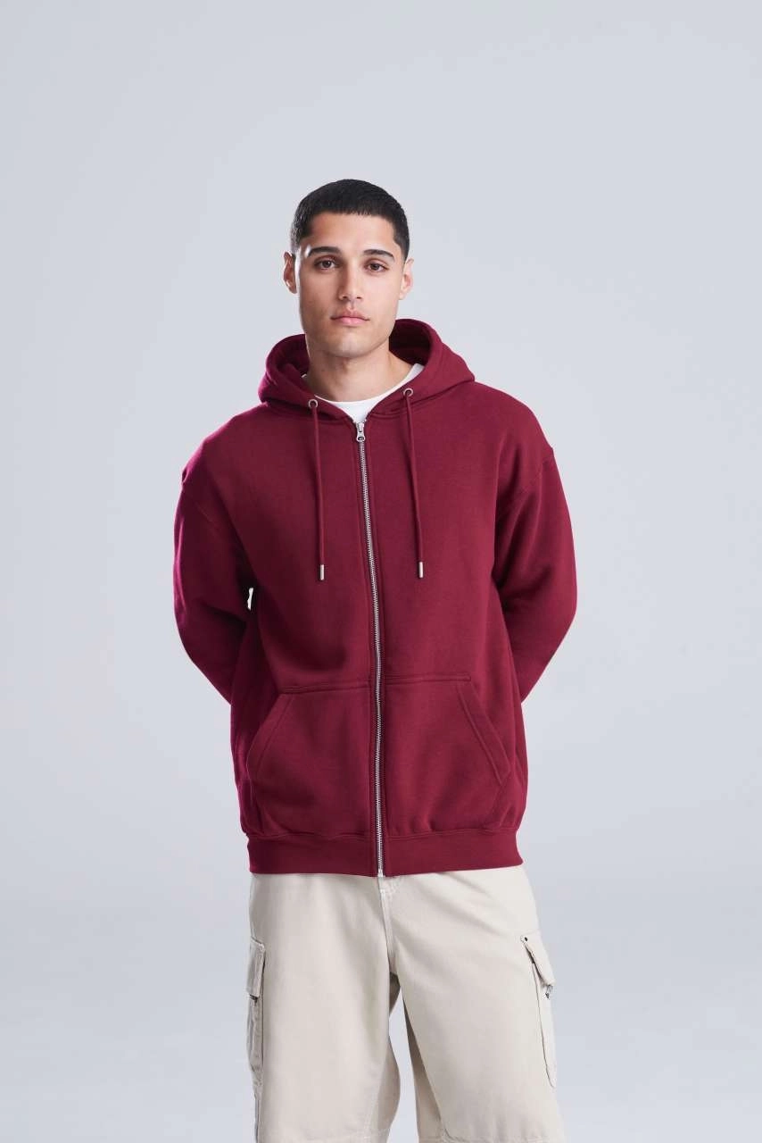 ORGANIKUS PAMUT CIPZÁRAS KAPUCNIS PULÓVER