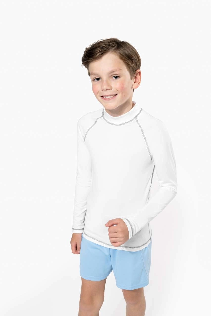CHILDREN’S LONG-SLEEVED TECHNICAL T-SHIRT WITH UV PROTECTION