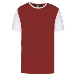 Garnet/White