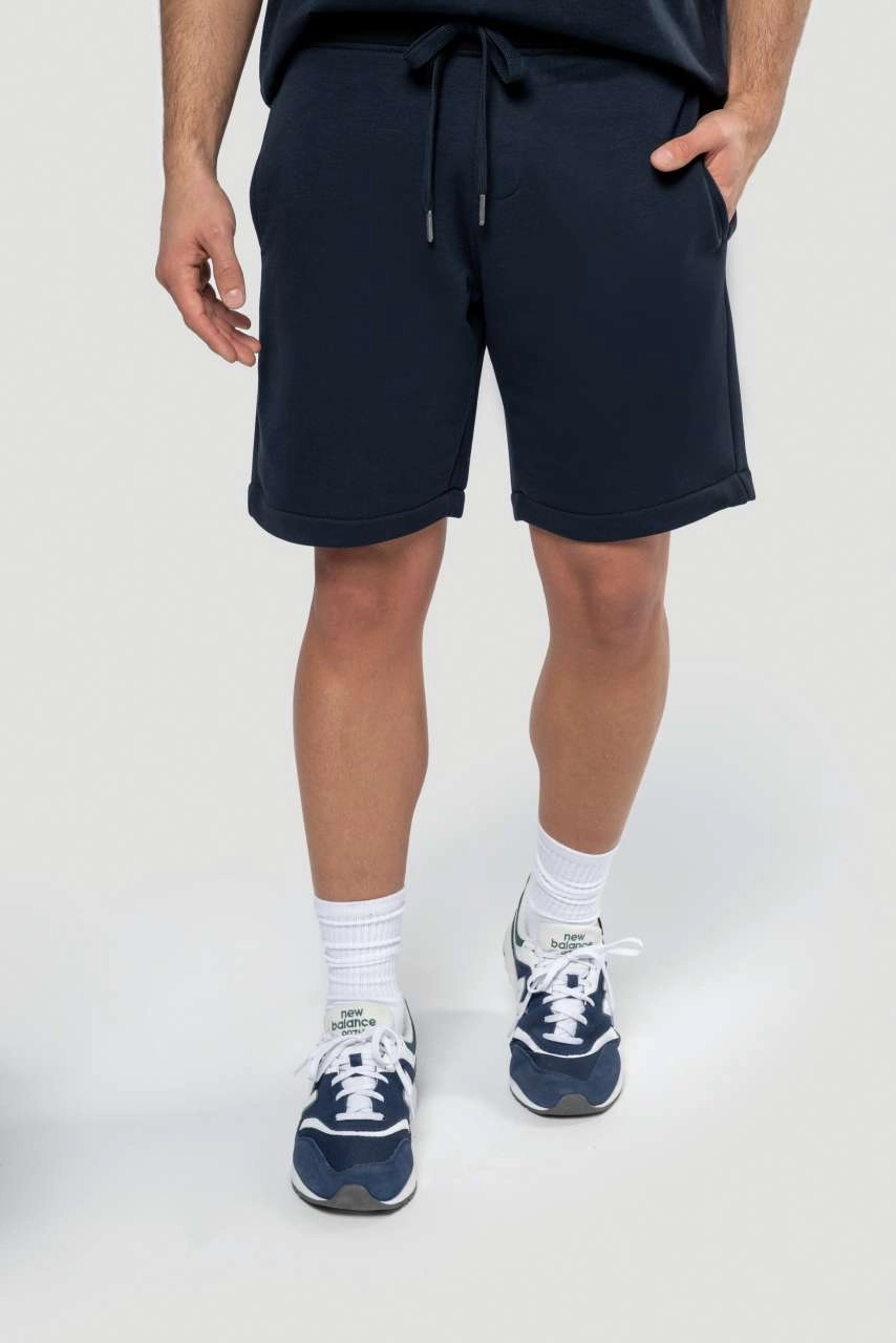 FÉRFI KÖRNYEZETBARÁT FRENCH TERRY BERMUDA SHORT