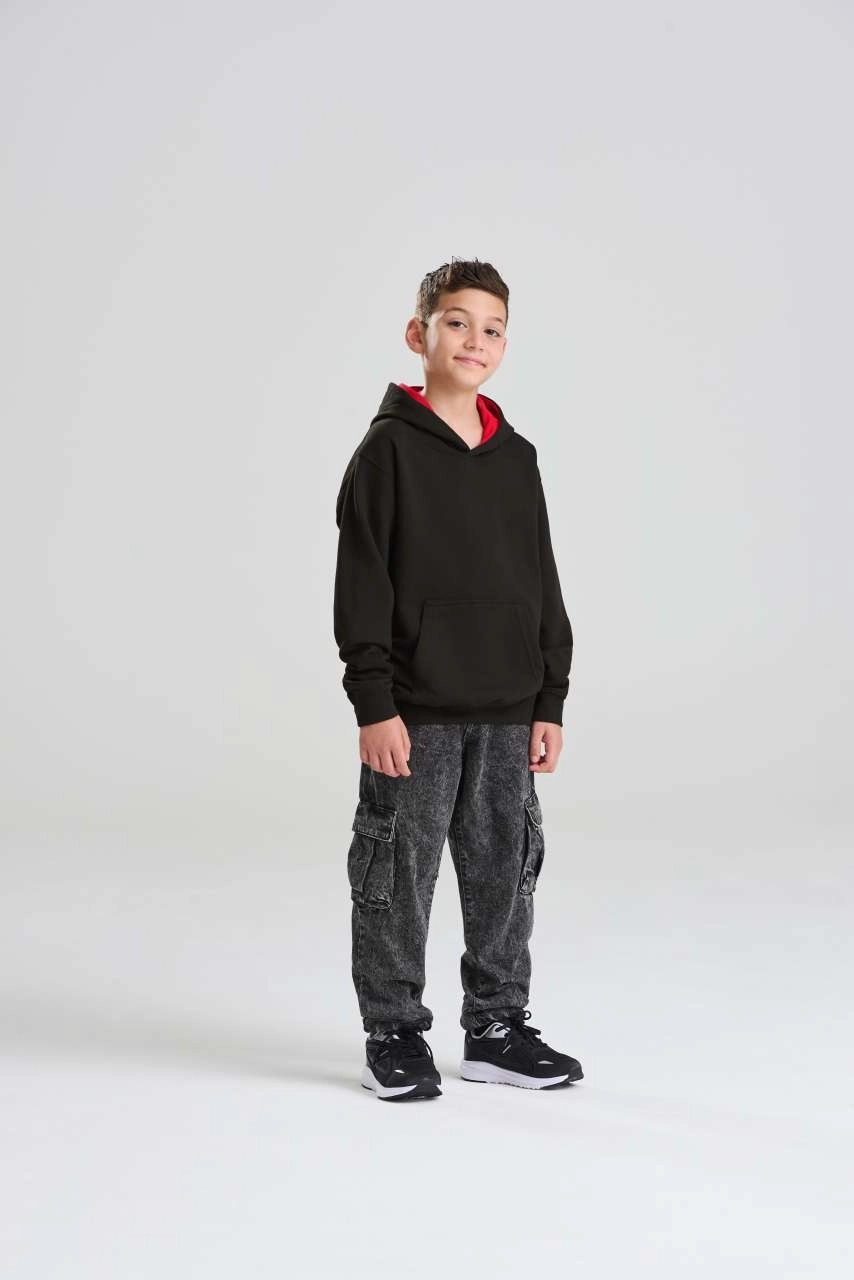 GYERMEK VARSITY KAPUCNIS PULÓVER