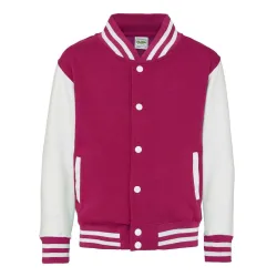 Hot Pink/White