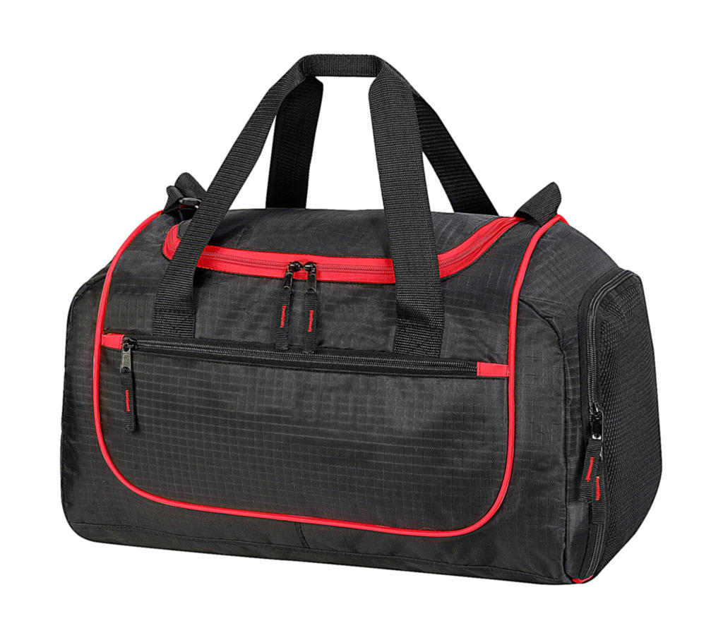 Piraeus Sports Holdall Black/Red, One Size