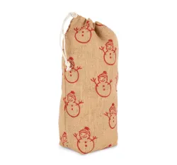 KARÁCSONYI MINTÁS PALACKTÁSKA