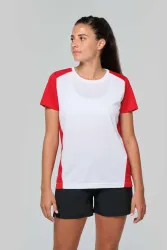 LADIES' ECO-FRIENDLY TWO-TONE SPORT T-SHIRT