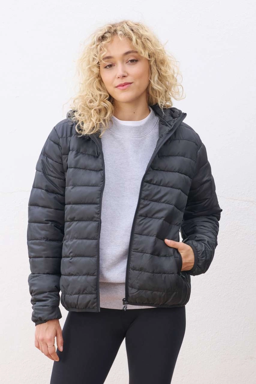 SOL'S STREAM HOODED WOMEN - LIGHTWEIGHT KAPUCNIS BÉLELT KABÁT