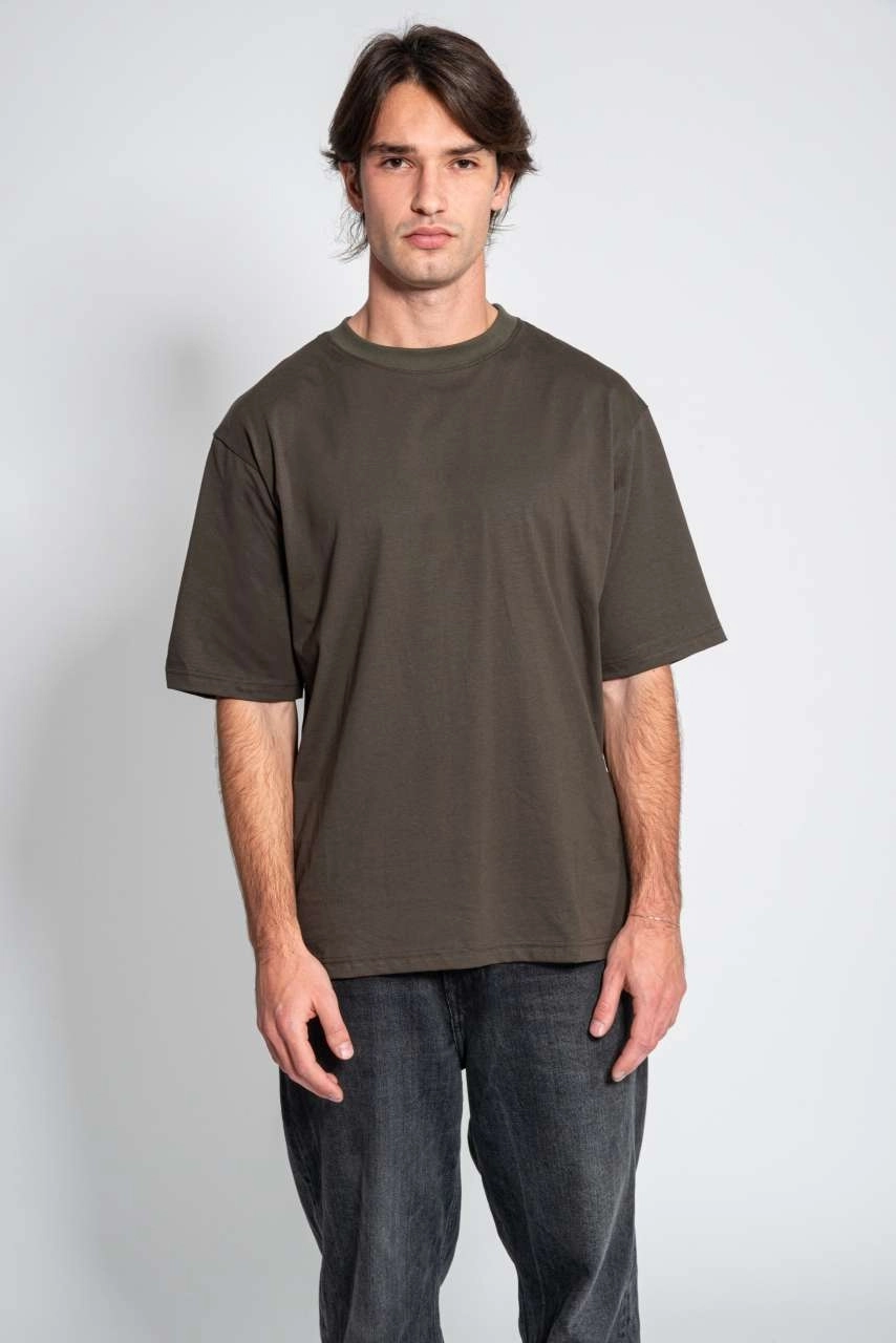 JERSEY PLUS - SHORT SLEEVE CREW NECK T SHIRT