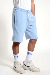 365 - DIAGONAL FRENCH TERRY BERMUDA SWEATSHORT