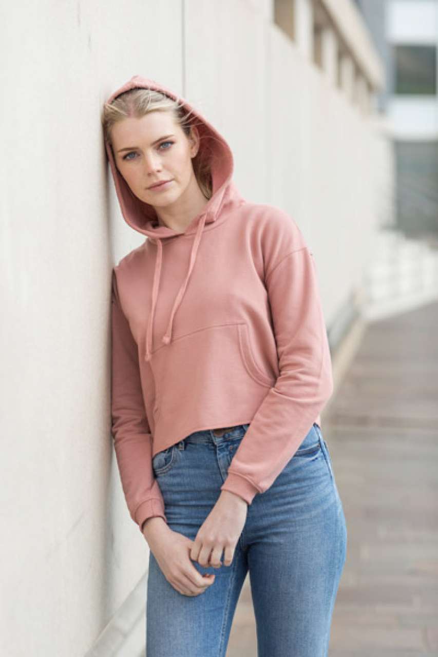 WOMEN'S CROPPED HOODIE