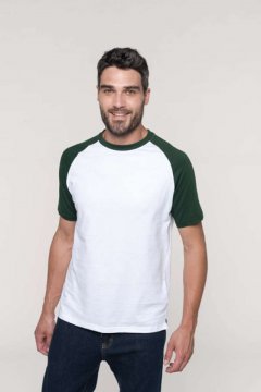 BASEBALL - SHORT-SLEEVED TWO-TONE T-SHIRT